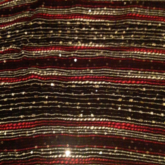 Fancy Shimmering Infinity Scarf - Picture 6 of 6